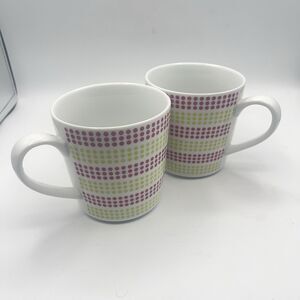 Crate & Barrel Mugs - Set Of 2